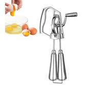 a manovella a manovella - Whenk Egg a mano in acciaio inossidabile | Lavastoviglie multifunzionale battitore di uova sicuro, miscelatore di uova portatile per la cottura, cucina
