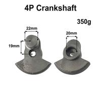 A Manovella Rotori Pompa Accessori Compressori Ricambio per 1p 2.5P 3P