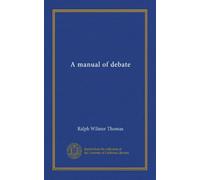 A manual of debate