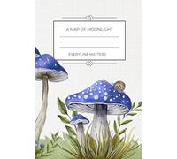 A MAP OF MOONLIGHT, Paper Back, 6x9 Cottagecore Dream Record and Reflection Journal