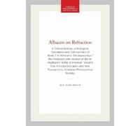 A. Mark Smith Alhacen on Refraction (Tascabile)