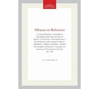 A. Mark Smith Alhacen on Refraction (Tascabile)