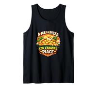 A Me la Pizza con l'ananas Piace! Divertente Pizza Ananas Canotta