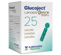 A. Menarini Diagnostics Glucoject EX 33G - Lancette sterili monouso per prelievo capillare, 25 pezzi