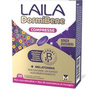 A.MENARINI IND.FARM.RIUN.Srl Laila DormiBene integratore per favorire il sonno 30 compresse