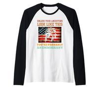 A meno che i tuoi antenati non assomiglino a questo indiano nativo americano Maglia con Maniche Raglan