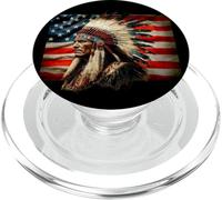 A meno che i tuoi antenati non assomiglino a questo indiano nativo americano PopSockets PopGrip per MagSafe