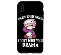 A meno che tu non sia coreano, non voglio i tuoi fan del dramma K-Drama Custodia per iPhone XS Max