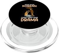 A meno che tu non sia coreano, non voglio il tuo dramma drammatico coreano PopSockets PopGrip per MagSafe