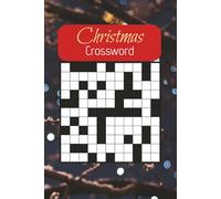 A Merry Christmas Crossword Puzzle Book: Fun Christmas Crosswords