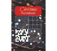 A Merry Christmas Puzzle Book: Fun Holiday Word Searches, Crosswords, Sudoku and Word Scrambles