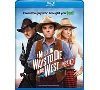A Million Ways to Die in the West (Blu-ray) Seth MacFarlane Charlize Theron