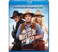 A Million Ways to Die in the West (Blu-ray) Seth MacFarlane Charlize Theron