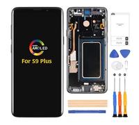 A-MIND Kit di riparazione completo per Samsung Galaxy S9 Plus con telaio LCD Display Touch Screen Digitize G965F G965F/DS G965U G965W G9650 completo di montaggio kit di riparazione, con attrezzi