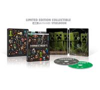 A Minecraft Movie - Limited Edition Steelbook (4K Ultra HD + Bl (4K UHD Blu-ray)