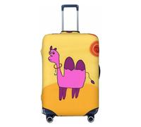 A Minority Sheep - Copertura per bagagli da viaggio per bagagli da 45-81 cm, lavabile, resistente ai graffi, Cammello nel deserto del fumetto, S