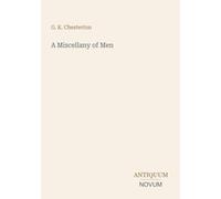 A Miscellany of Men