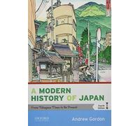 A Modern History of Japan: From Tokugawa Times to the Present