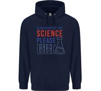 A Moment Of Science Please Funny Chemistry Uomo Felpa