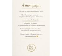 À mon Papi - Carnet ligné à couverture souple | 100 pages | Cadeau émotionnel pour grand-père