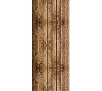 A.Monamour Adesivo Porta Autoadesiva Le Vecchie Plance di Legno Rustiche Assegnano Il Fondo di Struttura di Legno Vinile PVC per Porte 3D Pellicola Poster Sticker Murale Parete Carta da Parati