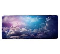 A.Monamour Tappetino per Il Bagno Antiscivolo Assorbente Cielo Notturno Con Nuvole E Stelle Galassia Spazio Universo Cosmico Lavabile Tappeto Tappetini Doccia Cucina Tappeti Cameretta 40x120cm
