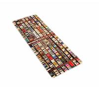 A.Monamour Tappetino per Il Bagno Antiscivolo Assorbente Morbido Libreria Piena Di Libri Scena Della Sala Studio Lavabile Tappeto Tappetini Doccia Passatoia da Cucina Zerbino Tappeti Cameretta 40x60cm