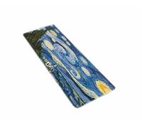 A.Monamour Tappetino per Il Bagno Antiscivolo Assorbente Morbido Notte Stellata Vincent Van Gogh Pittura A Olio Arte Lavabile Tappeto Tappetini Doccia Passatoia da Cucina Zerbino 40x120cm
