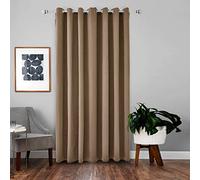 A.Monamour Tenda Oscurante con Occhielli per Interni Termiche Isolante Solida Tendina Finestra Tenda a Vetro Tenda a Pannello Tenda Porta Armadio Lavandino per Soggiorno Camera da Letto 1 pezzo kaki