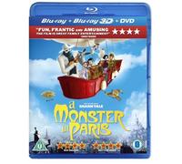 A Monster in Paris ( Un monstre à Paris ) ( A Monster in Paris 3D ) (Blu-Ray & DVD Combo) [ Origine UK, Nessuna Lingua Italiana ] (Blu-Ray)