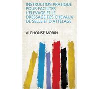 A Morin Instruction Pratique Pour Faciliter L'élevage Et Le D (Copertina rigida)