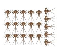 a mosca per trote, esche morbide - Fly Binding Realistic 20x - esche per alla trota legate a mano, componenti del corpo ninfico, a mosca realistica - Set per salmone