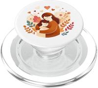 A Mother's Love #2 - Madre e figlio che abbracciano PopSockets PopGrip per MagSafe