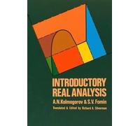A. N. Kolmogorov S. V. Fomin Introductory Real Analysis (Tascabile)