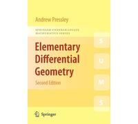 A.N. Pressley Elementary Differential Geometry (Tascabile)