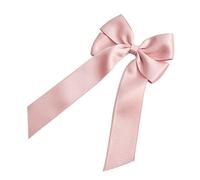 A nastro lungo a strati a forma di nodo ad arco per ragazze carine dolce stile dolce fascino capelli barrettes estetica clip per capelli