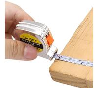 a nastro - PP Steel Ruler 3.9x1.4x3.6cm | Nastro di misurazione rivestito | metrica compatta 100 cm 3 piedi per una misurazione accurata nei fai -da -te e progetti domestici di cucitura