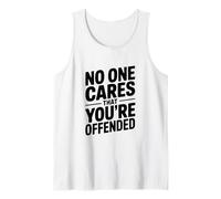 A Nessuno Importa Che tu Sia offeso Umorismo Sarcastico Canotta