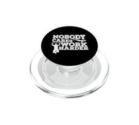 A nessuno importa Lavora più duro Allenamento Fitness PopSockets PopGrip per MagSafe