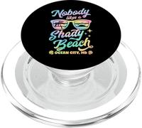 A nessuno piace un abbinamento ombreggiato di Ocean City Maryland PopSockets PopGrip per MagSafe