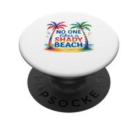 A nessuno piace un'estate ombreggiata sulla spiaggia PopSockets PopGrip Adesivo