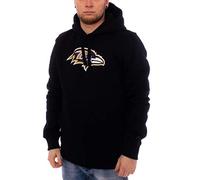 A New Era ERA Era 11073780 Felpa con Capuccio, Nero (Blk), L Unisex-Adulto