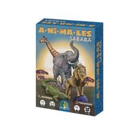 A NI MA Les Savana | Gioco di Memoria e Strategia | Gioco Famiglia | Da 2 a 5 Giocatori (Età 6+)