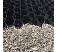 A nido d'ape per stabilizzazione rinforza la base del suolo per serre, prati, pendii, vialetti e garsDimensioni: 1 x 6 m