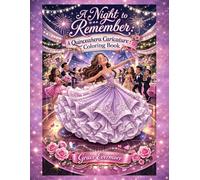 A Night to Remember: Quinceañera Caricature Coloring Book: A Sweet 15 Celebration Coloring Book for Teen Girls Featuring Elegant Gowns, Dance Floor Moments, and Party Night Memories