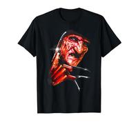 A Nightmare on Elm Street Freddy's Face Maglietta, Uomo, Nero, S