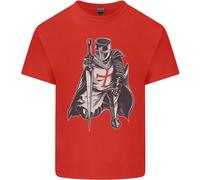 A Nights Templar St Georges Day Inghilterra Uomo Cotone T-Shirt Tee Top