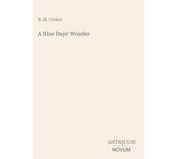 A Nine Days' Wonder