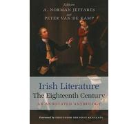 A. Norman Jeffares Irish Literature in the Eighteenth Century (Copertina rigida)