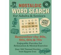 A Nostalgic Word Search Collection: Timeless Word Puzzles Inspired by Classic Movies, Vintage Jazz, and the Golden Days of Entertainment